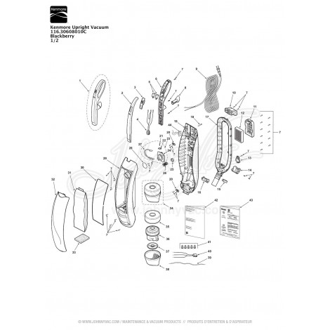 Kenmore Upright Vacuum Blackberry