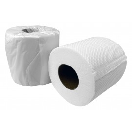 2-Ply Toilet Paper - Pack of 12 Rolls, 1000 Sheets per Roll