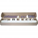 Installation Kit for Central Vacuum - 3 Inlets - 50' (15.2 m) Piping - with Accessories