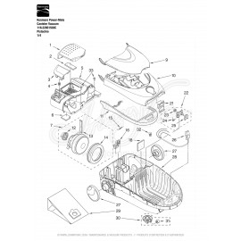 Kenmore Power-Mate Canister Vacuum 116.22851503C