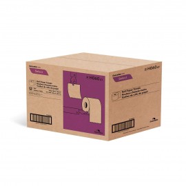 Papier essuie-mains - largeur de 7,8" (19,8 cm) - Rouleau de 600' (182,9 m) - boîte de 12 rouleaux - blanc- Cascades Pro H060