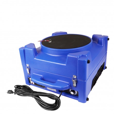 Purificateur d'air industriel - portable - filtration à deux niveaux - 115 volts - 2 A - HEPA - jusqu'à 1000 CFM