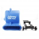 Ventilateur / souffleur / séchoir de plancher portatif - Johnny Vac - diamètre ventilateur 25 cm - 3 vitesses avec poignée téléscopique et roues - bleu