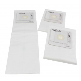 HEPA Microfilter Bag for Central Vacuum Canavac and more - Pack of 3 Bags - 060115 - FB3