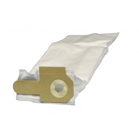 Sac microfiltre HEPA pour aspirateur vertical Johnny Vac JV14 et JV16 - Dustbane 355 et 405 - paquet de 5 sacs