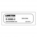 MOTEUR AMETEK 230V 122286-08  2 FANS THRUFLO 650AW 7AMP