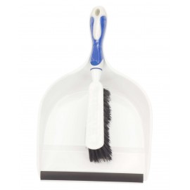 Dust Pan with Dust Brush