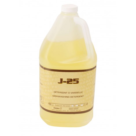 Détergent à vaisselle concentré avec dégraisseur - dégraissant actif - 4 L (1,06 gal) - Parall J-25