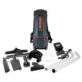 Cordless Back Pack Vacuum - 1.06 gal (4 L) Tank Capacity - HEPA Filtration - with Battery & Accessories - Perfect BBP5