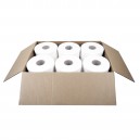 TMG-750 TISSUE BATHROOM 2PL 2.4'' 750'  X12RLS 2 P