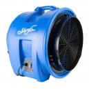 Industrial Blower / Fan / Floor Dryer - Johnny Vac - Fan Diameter 16" (40,6 cm) - Sealed Motor - 1 speed - with Handle - Blue