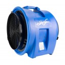 Industrial Blower / Fan / Floor Dryer - Johnny Vac - Fan Diameter 16" (40,6 cm) - Sealed Motor - 1 speed - with Handle - Blue