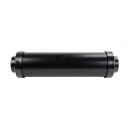 12'' Long Exhaust Muffler - for Central Vacuum Installation - Black
