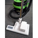 Balai électrique - largeur de 30,5 cm (12") - blanc - courroie en V - sans-fil avec chargeur - rouleau-brosse en bois - Perfect PN1BW