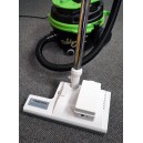 Power Nozzle - 12" (30.5 cm) Width - White - V-Shaped Belt - Wireless with Charger - Wood Roller Brush - Perfect PN1BW