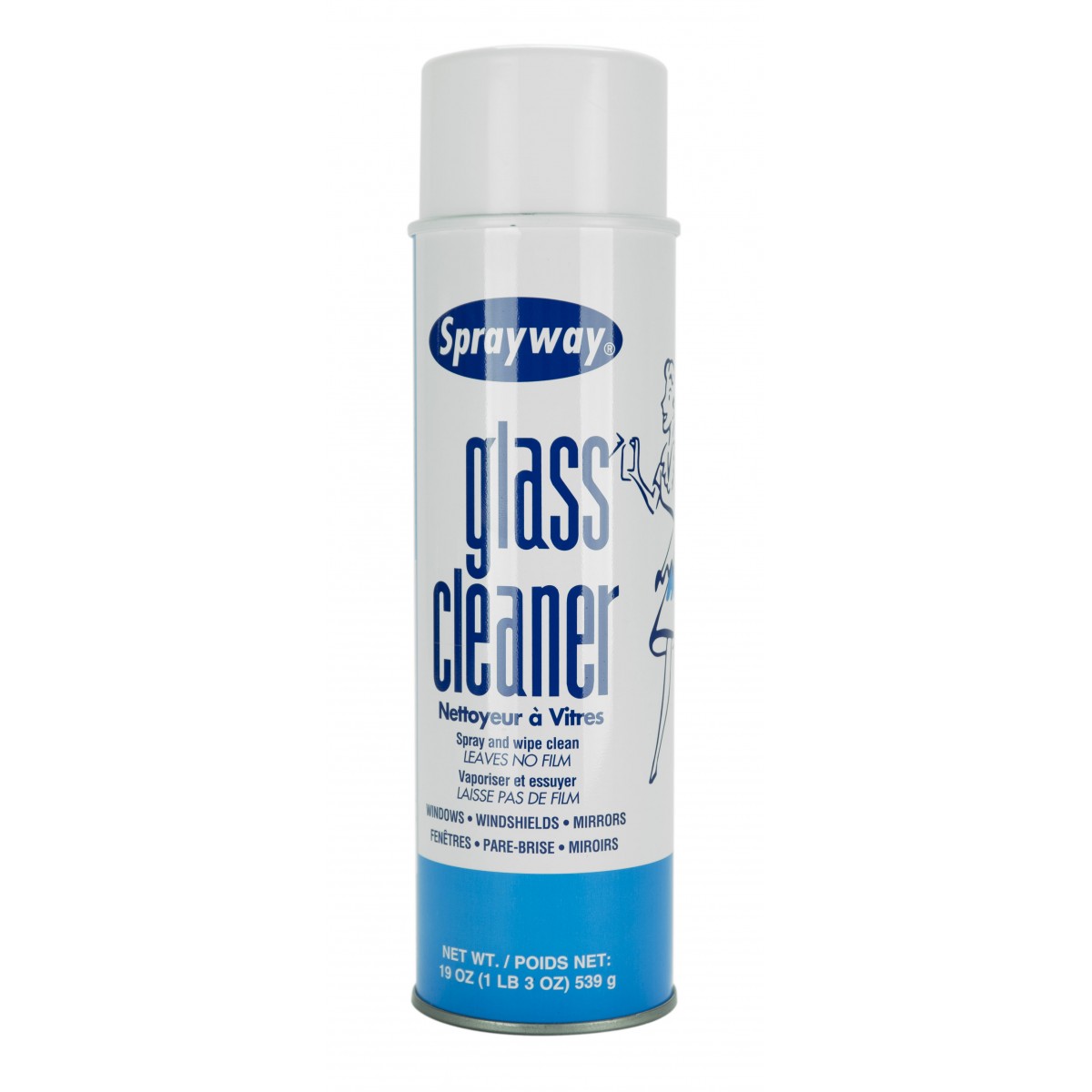 Foaming Glass Cleaner 19 Oz Sprayway 50c/50w
