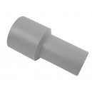 HOSE END CUFF 1 1/2" ACC 1 1/4" GREY