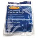 Sac microfiltre pour aspirateur vertical Eureka type J série 2270, 2900-2910 - paquet de 3 sacs - Envirocare 309