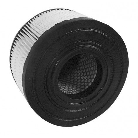 Filtre HEPA pour aspirateur commercial sec et humide Johnny Vac JV27 - 2512700 - Hauteur 4" Largeur 7" Trou 3"