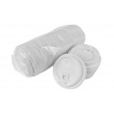 Plastic Lids for Paper Cups - For 8 oz - 20 packs of 50 (box of 1000)