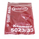 Sac en papier pour aspirateur Kenmore 5023/5033 - paquet de 3 sacs - Envirocare 129SW