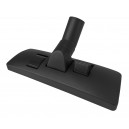 Carpet and Floor Brush - 10.5" (26.6 cm) - 1 1/4" (32 mm) dia - Plastic Plate - Black