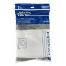 Sac microfiltre HEPA pour aspirateur Shop Vac avec capacité du réservoir de 22,7 L à 36,4 L (5 à 8 gallons) - paquet de 3 sacs - 90671