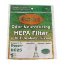 Filtre HEPA pour moteur de l'aspirateur vertical Dyson DC25 - Envirocare F990