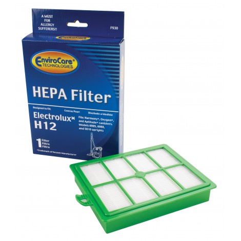 Filtre HEPA lavable H12 pour les aspirateur chariot Eureka/ Oxygene/ Harmony et aspirateur vertical 6985, 6988 et 5010 - F930
