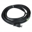 CORDE ELECT COM 14/3 30' 300V NOIR