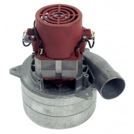 Moteur pour aspirateur tangentiel - dia 5,7" - 3 ventilateurs - 120 V - 13 A - 1400 W - 438 watts-air - levée d'eau 122" - CFM (pi3/min) 91" - Domel 491.3.752