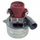 Tangential Vacuum Motor - 5.7" dia - 3 Fans - 120 V - 13 A - 1400 W - 428 watts-air - levée d'eau 122" - 91" CFM - Domel 491.3.752