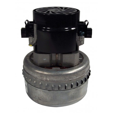 Moteur pour aspirateur "Bypass" - dia 4,8' - 2 ventilateurs - 120 V - Lamb / Ametek 116551-50 (S)