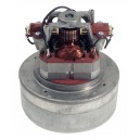 Thru-Flow Vacuum Motor - 5.7" dia - 2 Fans - 110 V - 12 A - 1100 W - 410 Airwatts - 92" Water Lift - 119" CFM - Domel 496.3.430-2