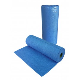 Microfibre en rouleau - 1 rouleau de 12" x 12" (40 feuilles) - bleu