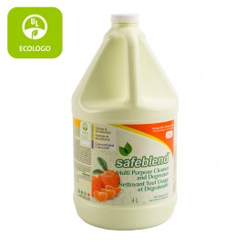 Nettoyant et dégraisseur / dégraissant tout usage Écologo- tangerine - 4 L (1,06 gal) - Safeblend