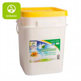Ecologo  Powder Laundry Detergent / Soap HE - Fresh Linen Scent - 39.7 lb (18 kg) - Safeblend LPFR-1YS