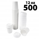 Gobelets et couverts 500 pour boissons chaudes - 12 oz