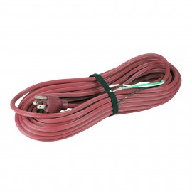 Câble d'alimentation électrique 50'  - 3 Fils,  de couleurs rouge