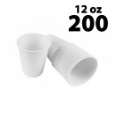 Gobelets 200 en papier pour boissons chaudes - 12 oz - Ecologique