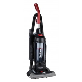 Bagless Upright Vacuum, Sanitaire, HEPA Filter, Force Quiet Clean, SC5845B