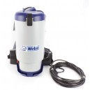 Professional Backpack Vacuum - 1.5 gal (6 L) Tank Capacity - With Complete Tool Set - HEPA Filtration - 30' (9 m) Power Cable - Cushion Shoulder Straps & Waist Belt - Ghibli Wirbel 15883851951