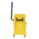 Sidepress Wringer Bucket Combo - 6,8 gal (26 L) - Yellow