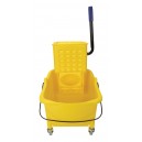 Sidepress Wringer Bucket Combo - 6,8 gal (26 L) - Yellow