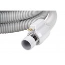 Boyau électrique pour aspirateur central - 9 m (30') - 32 mm (1 1/4") dia - gris - poignée pompe à gaz - bouton marche/arrêt - compatible balai électrique - bouton-barrure - Super Valve - Plastiflex SZ130114030BDU