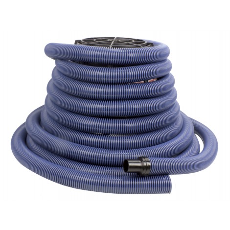 Hose for Central Vacuum - 50' (15 m) - Blue - Rapid Flex - Hide-A-Hose HS402155P