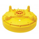 BOTTOM COVER - JOHNNY VAC JV115/ JV315 - YELLOW