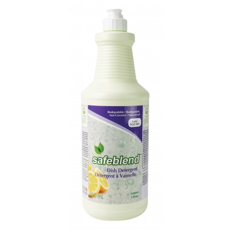 Détergent / Savon à vaisselle - citron - 33,4 oz (950 ml) - Safeblend  VCLEFOD