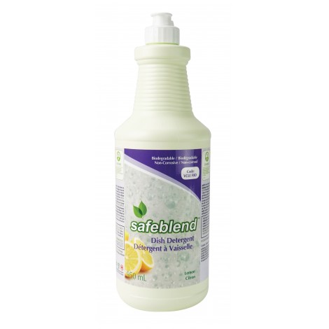 Dish Detergent / Soap - Lemon - 33,4 oz (950 ml) - Safeblend  VCLEFOD
