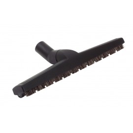 Brosse à plancher - 15" (38,1 cm) - 1 1/4" (32 mm) - avec roues - crin de cheval - noire - Wessel Werk 31.6 100-50